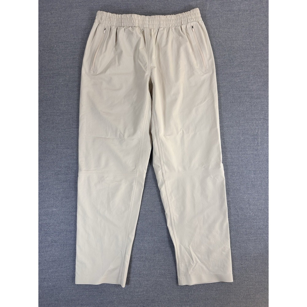 Outdoor Voices RecTrek Pocket Ankle Pants Women S Bone Beige Hiking Stretch